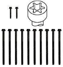 комплект болтове на капака на клап. (на цилиндровата глава)