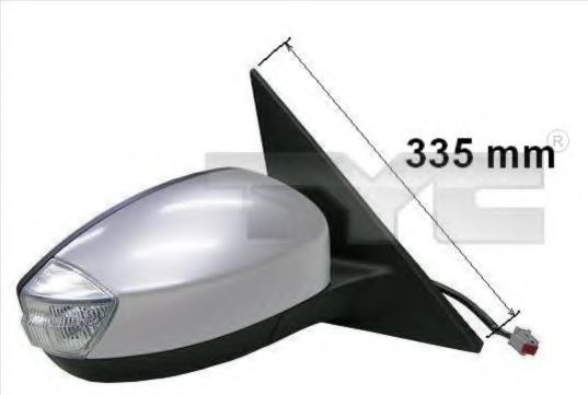 външно огледало 310-0128