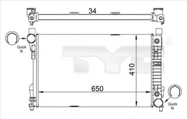 радиатор, охлаждане на двигателя