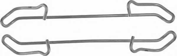 комплект принадлежности, дискови накладки FBA463