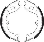 комплект спирачна челюст, ръчна спирачка FSB85