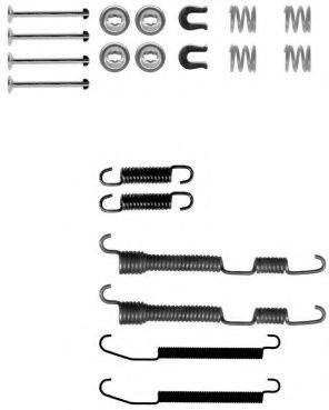 комплект принадлежности, спирани челюсти FBA222