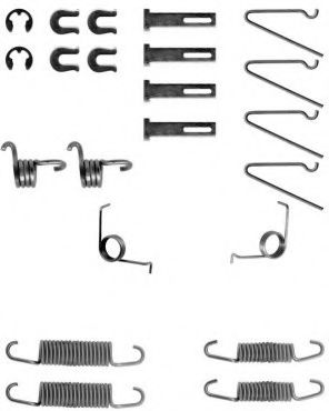 комплект принадлежности, спирани челюсти FBA72