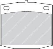 комплект спирачно феродо, дискови спирачки FDB180
