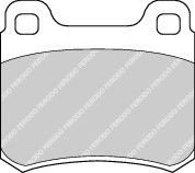 комплект спирачно феродо, дискови спирачки FDB328