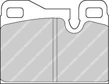 комплект спирачно феродо, дискови спирачки FDB330