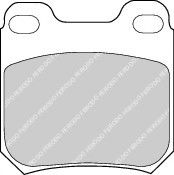комплект спирачно феродо, дискови спирачки FDB525