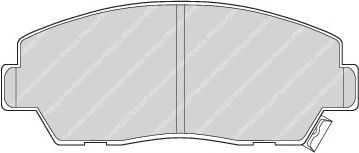 комплект спирачно феродо, дискови спирачки