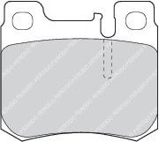 комплект спирачно феродо, дискови спирачки FDB693
