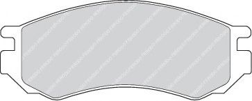 комплект спирачно феродо, дискови спирачки FDB788