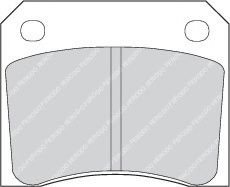 комплект спирачно феродо, дискови спирачки FDB815