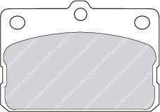 комплект спирачно феродо, дискови спирачки FDB87