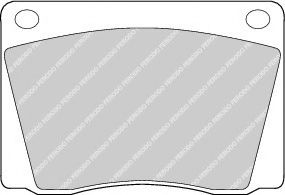 комплект спирачно феродо, дискови спирачки FDB9