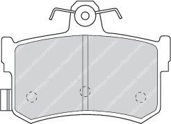 комплект спирачно феродо, дискови спирачки FDB917