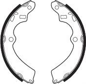 комплект спирачна челюст FSB233