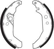 комплект спирачна челюст FSB265