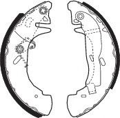 комплект спирачна челюст FSB332