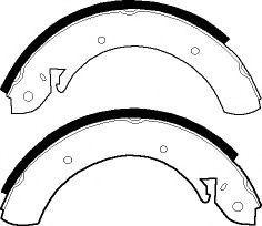 комплект спирачна челюст FSB361R