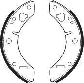 комплект спирачна челюст FSB372