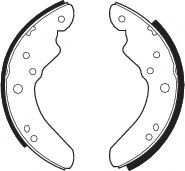 комплект спирачна челюст FSB387