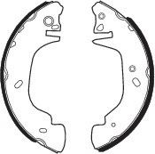 комплект спирачна челюст FSB542