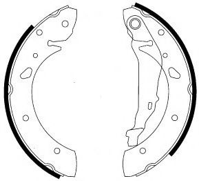 комплект спирачна челюст FSB581