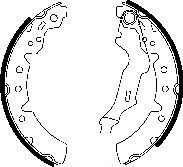 комплект спирачна челюст FSB591