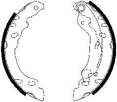 комплект спирачна челюст FSB688
