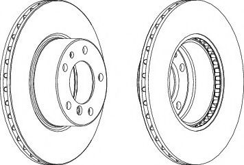 спирачен диск DDF211