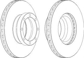 спирачен диск FCR131A