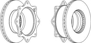 спирачен диск FCR142A