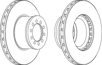 спирачен диск FCR186A