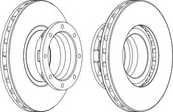 спирачен диск FCR187A