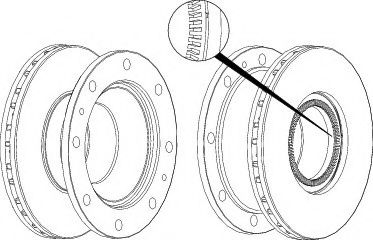 спирачен диск FCR237A