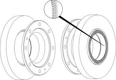 спирачен диск FCR305A