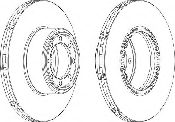 спирачен диск FCR321A