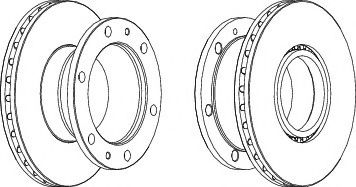 спирачен диск FCR322A