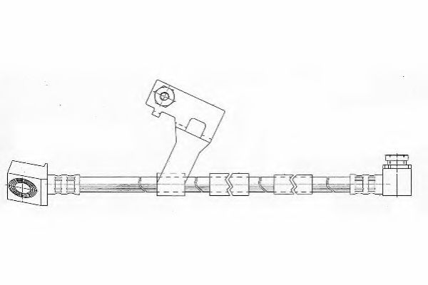 спирачен маркуч FHY2171