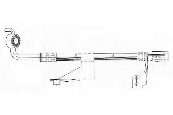 спирачен маркуч FHY2175