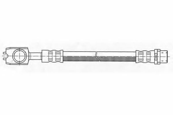 спирачен маркуч FHY2458