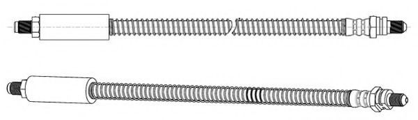 спирачен маркуч FHY2544