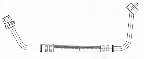 спирачен маркуч FHY2563