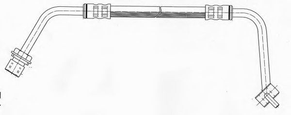 спирачен маркуч FHY2564