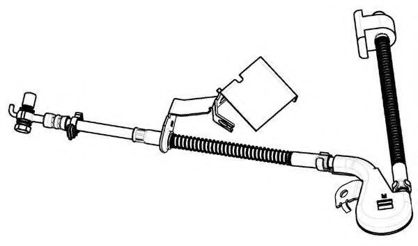 спирачен маркуч FHY2658