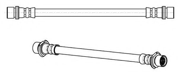 спирачен маркуч FHY2702