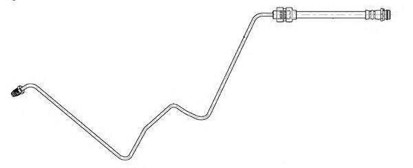 спирачен маркуч FHY2714