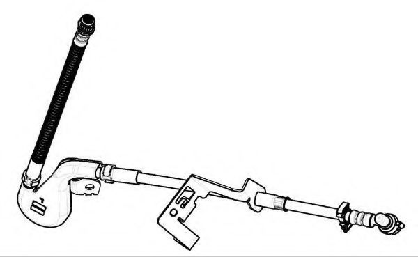 спирачен маркуч FHY2722