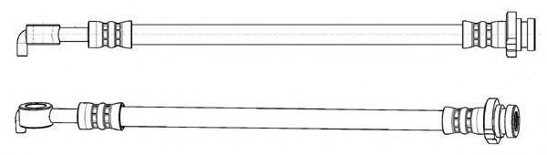 спирачен маркуч FHY2736