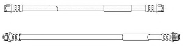 спирачен маркуч FHY2766