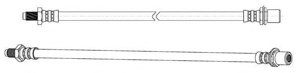 спирачен маркуч FHY2786
